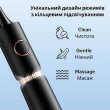 Набір FAIRYWILL Іригатор F30 Black + Електрична зубна щітка P11 Black (F30B-P11B)