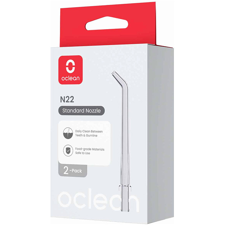 Набор насадок OCLEAN Nozzle Standard N22 2 шт (6970810557565) Тип сменная насадка (картридж)