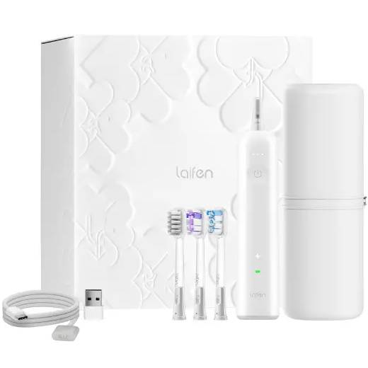 Електрична зубна щітка LAIFEN Wave White (LFTB01-P (Love Bound Box White ABS))