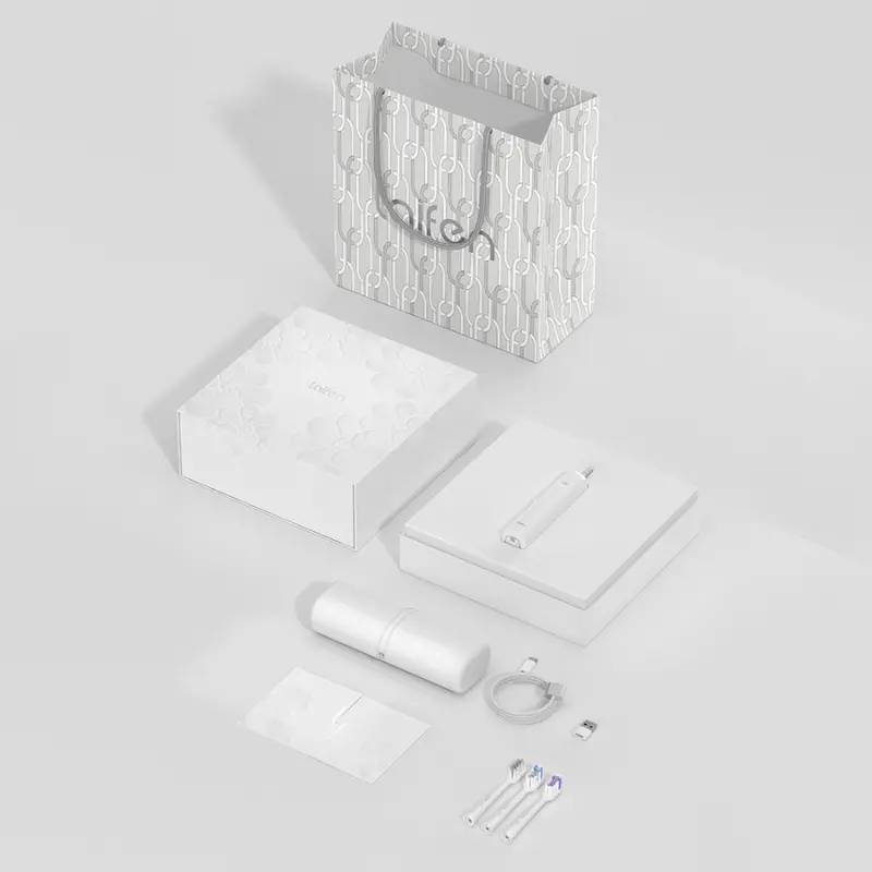 Електрична зубна щітка LAIFEN Wave White (LFTB01-P (Love Bound Box White ABS)) Дизайн для дорослих