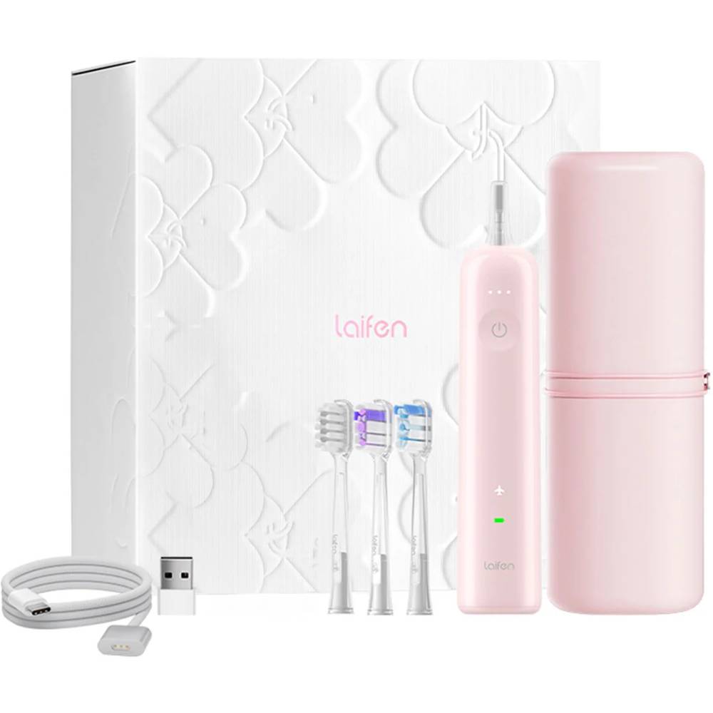 Електрична зубна щітка LAIFEN Wave Pink (LFTB01-P (Love Bound Box Pink ABS))