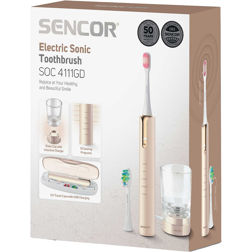 В інтернет магазині Електрична зубна щітка SENCOR SOC 4111GD