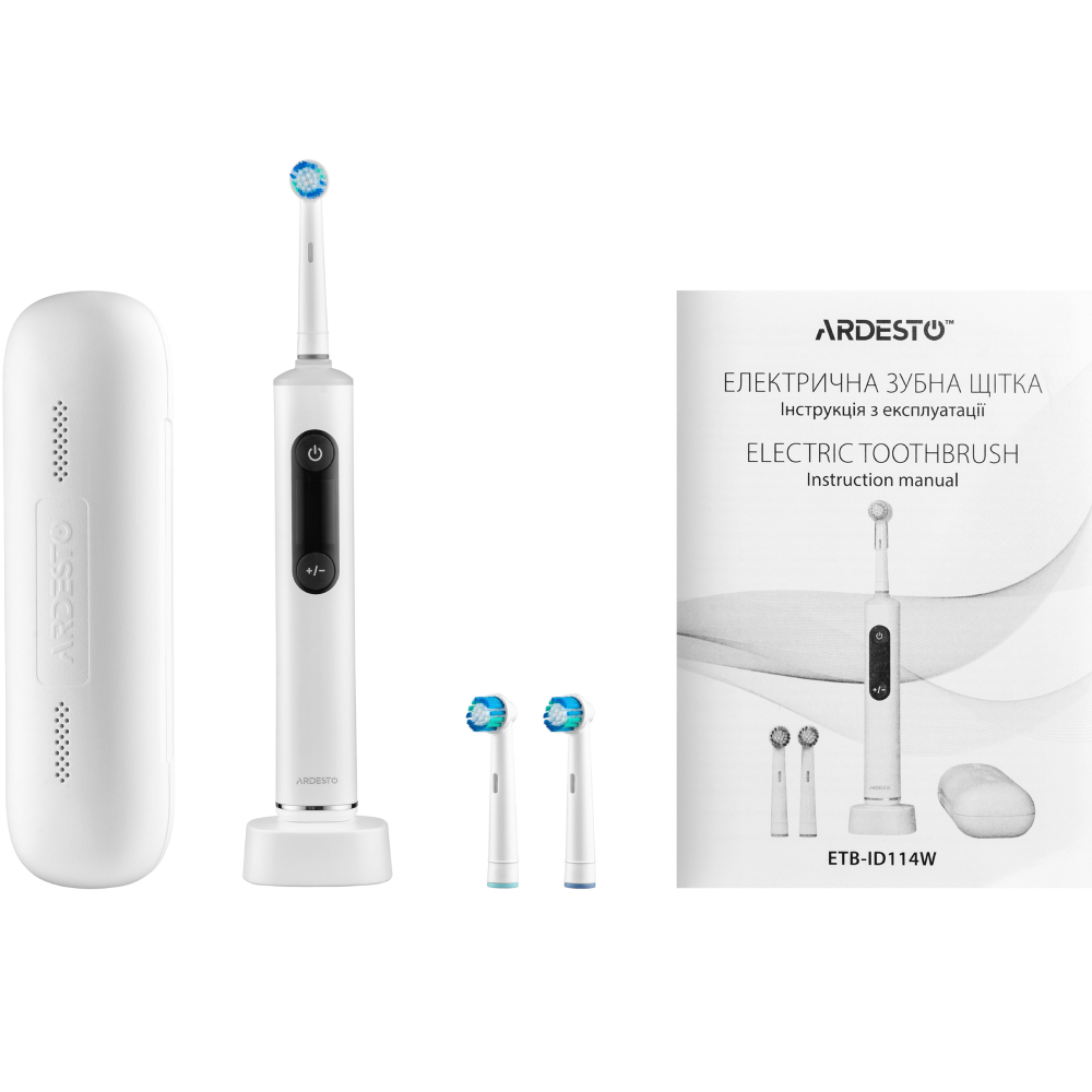 Фото 14 Электрическая зубная щетк ARDESTO ETB-ID114W White