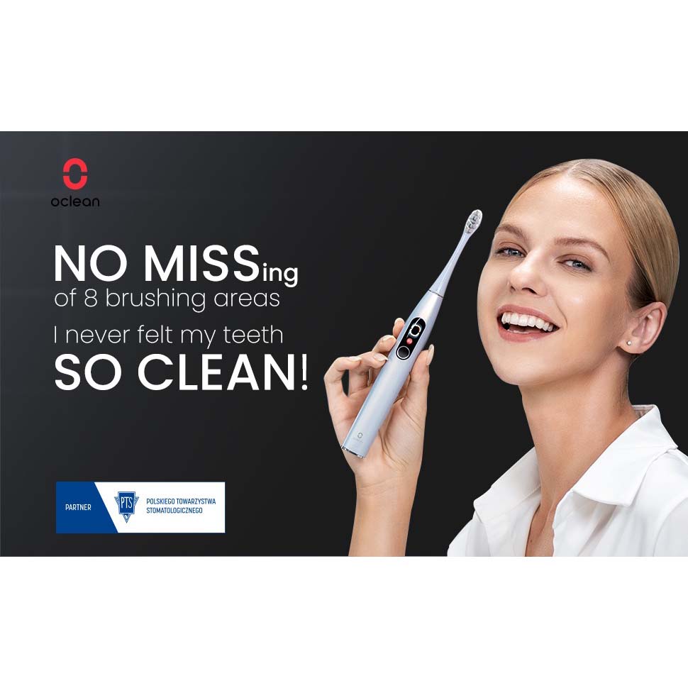 В Фокстрот Электрическая зубная щетка OCLEAN X Plus Pro Digital Silver (6970810556179)