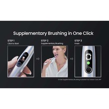 Электрическая зубная щетка OCLEAN X Plus Pro Digital Silver (6970810556179)