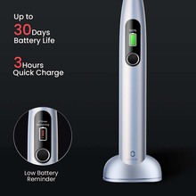 Электрическая зубная щетка OCLEAN X Plus Pro Digital Silver (6970810556179)