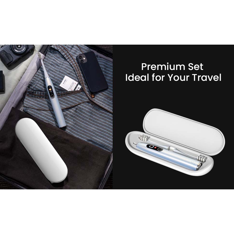 В интернет магазине Электрическая зубная щетка OCLEAN X Plus Pro Digital Silver (6970810556179)