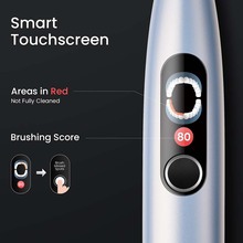 Электрическая зубная щетка OCLEAN X Plus Pro Digital Silver (6970810556179)