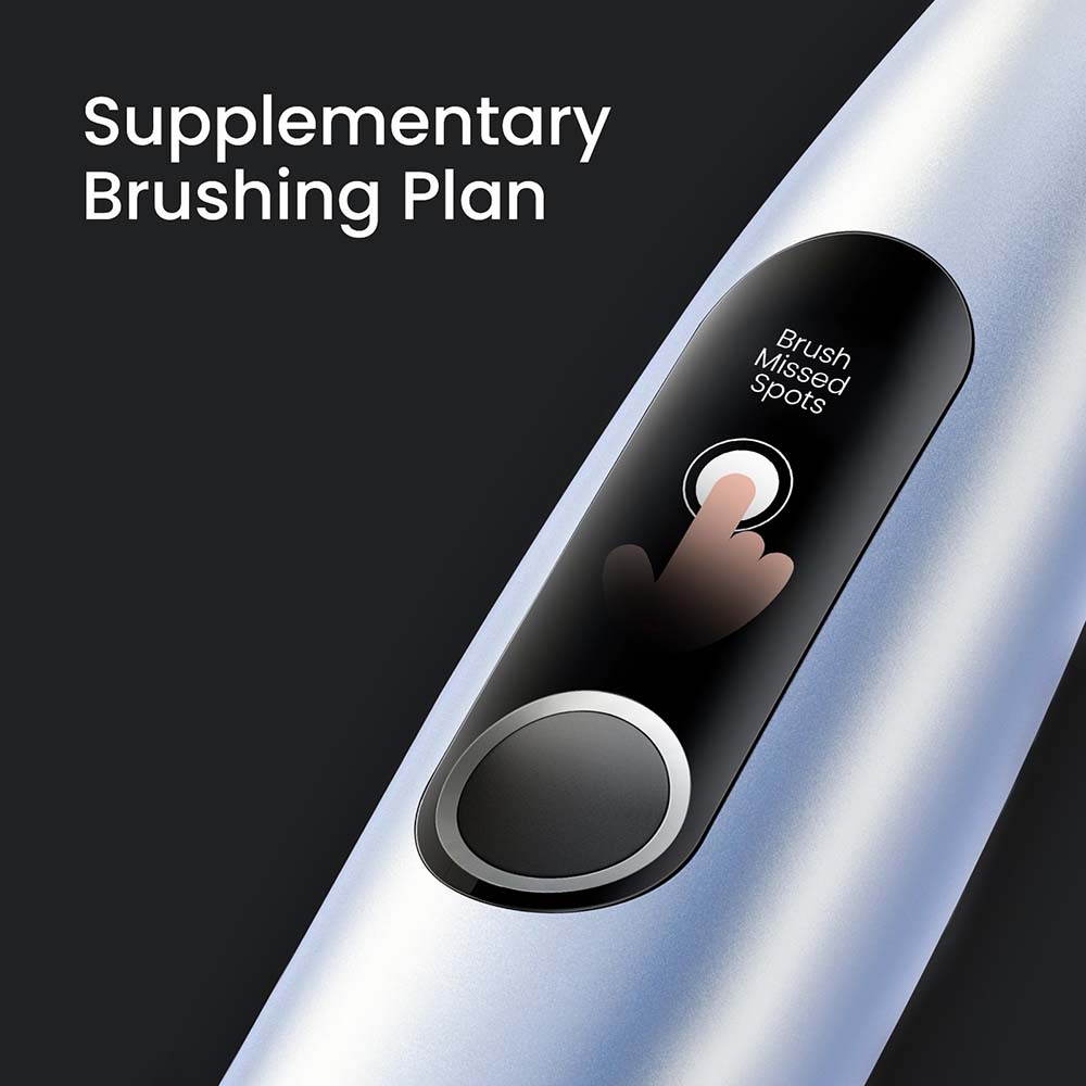 Электрическая зубная щетка OCLEAN X Plus Pro Digital Silver (6970810556179) Цвет серебристый