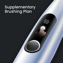 Электрическая зубная щетка OCLEAN X Plus Pro Digital Silver (6970810556179)
