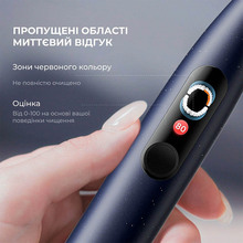 Электрическая зубная щетка OCLEAN X Plus Pro Digital Blue (6970810556186)