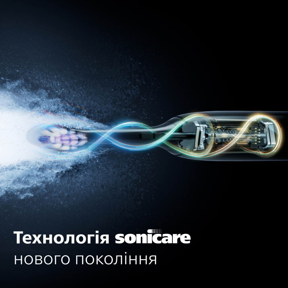 Електрична зубна щітка PHILIPS Sonicare HX7403/08 серії 6100 Тип голівки з'ємна