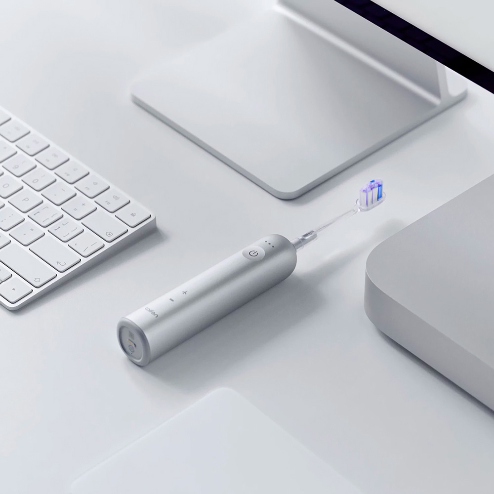 Зовнішній вигляд Електрична зубна щітка LAIFEN Wave Stainless Steel (1TB91-A-EU-SI-002)