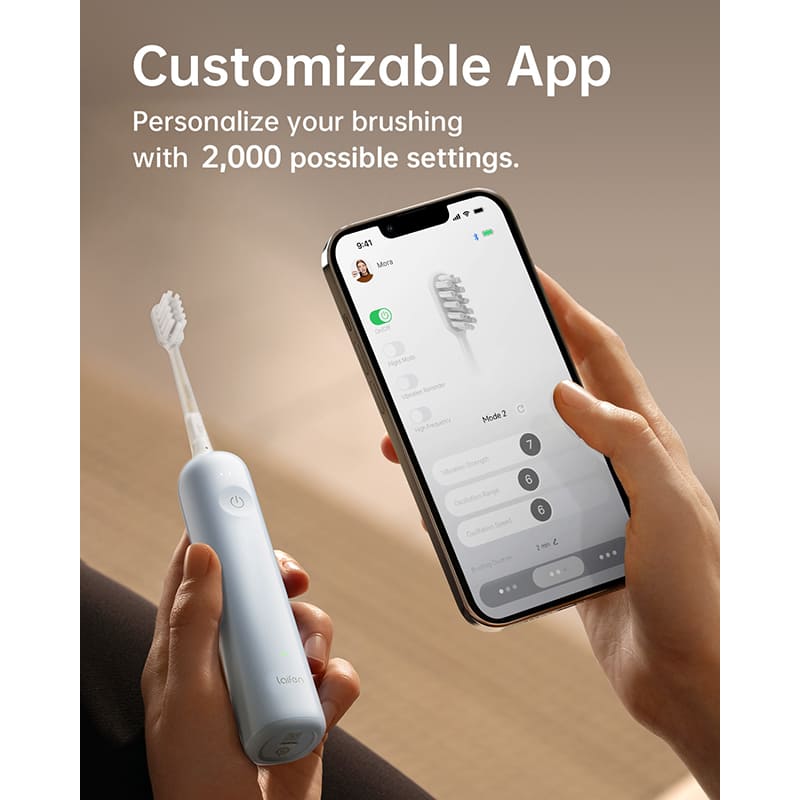 Покупка Електрична зубна щітка LAIFEN Wave Blue (1TB91-Q-EU-BE-001)