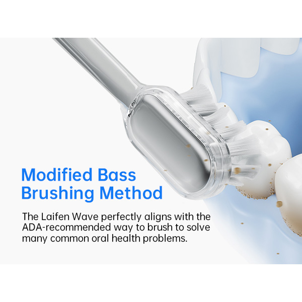 Зовнішній вигляд Електрична зубна щітка LAIFEN Wave Pink (1TB91-P-EU-PK-002)