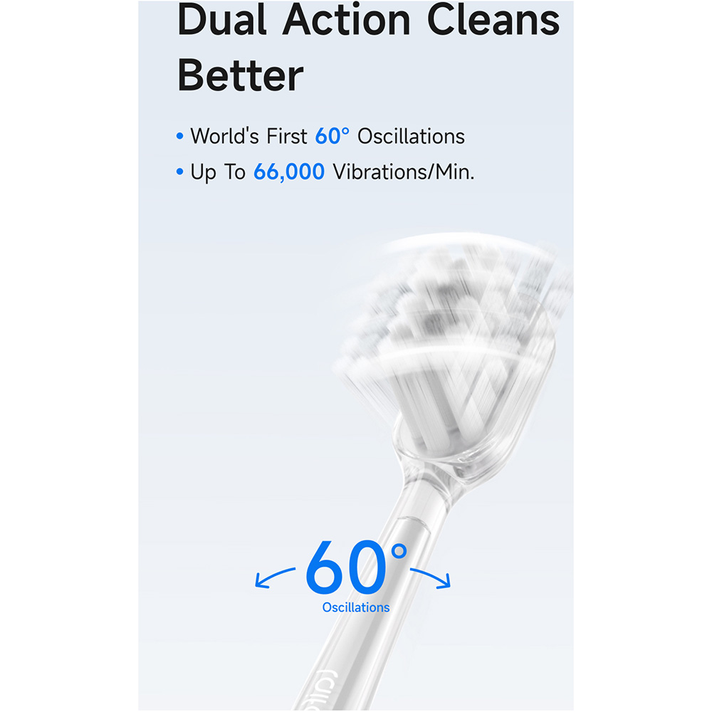 Електрична зубна щітка LAIFEN Wave Подарункова версія (1TB91-L-EU-DG-001) Колір металік