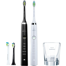 набор зубных щеток PHILIPS HX9334/41 Sonicare DiamondClean White&Black