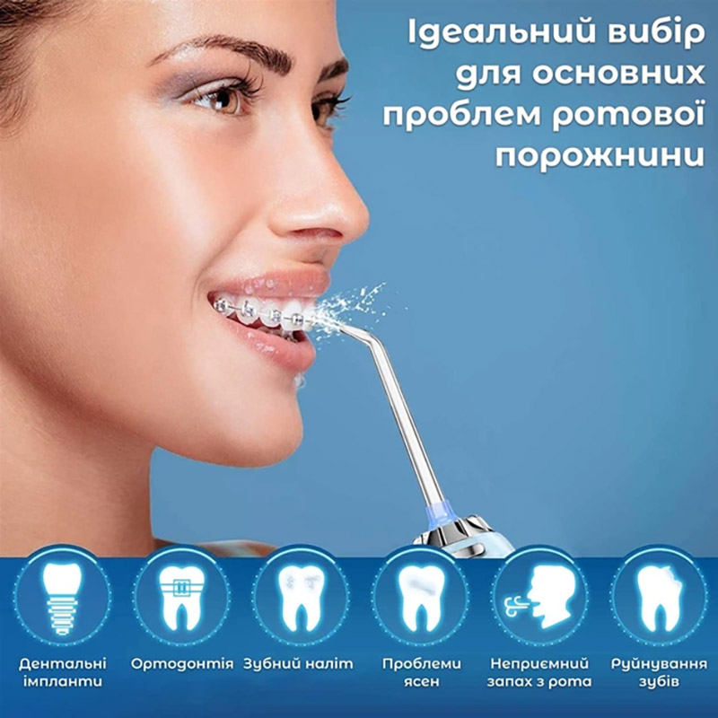 Изображение Ирригатор H2OFLOSS HF-6 Blue (H2O-HF6-blue)