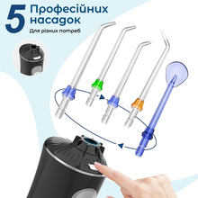 Іригатор H2OFLOSS HF-P11 Black (H2O-HFP11-black)