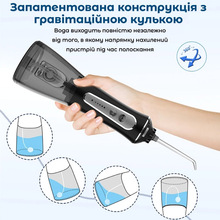 Іригатор H2OFLOSS HF-P11 Black (H2O-HFP11-black)