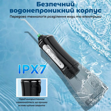 Іригатор H2OFLOSS HF-P11 Black (H2O-HFP11-black)