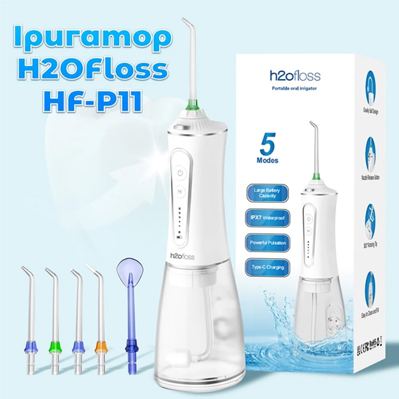 Ирригатор H2OFLOSS HF-P11 White (H2O-HFP11-white) Цвет белый