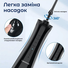 Ирригатор H2OFLOSS HF-A6 Black (H2O-A6-black)