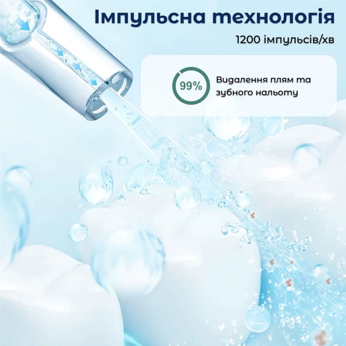 Ирригатор H2OFLOSS HF-A6 White (H2O-A6-white) Цвет белый