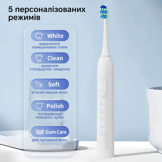 Электрическая зубная щетка INSPIRE T14 8 Pink Цвет розовый