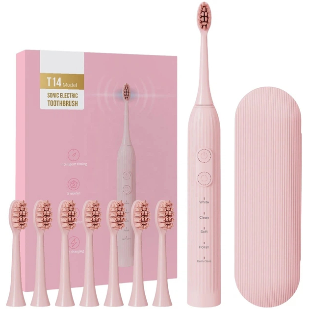Электрическая зубная щетка INSPIRE T14 8 Pink