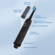 Электрическая зубная щетка INSPIRE T7 Black