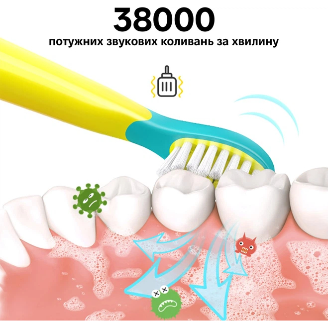 Електрична зубна щітка FAIRYWILL Daily 2001 Колір блакитний