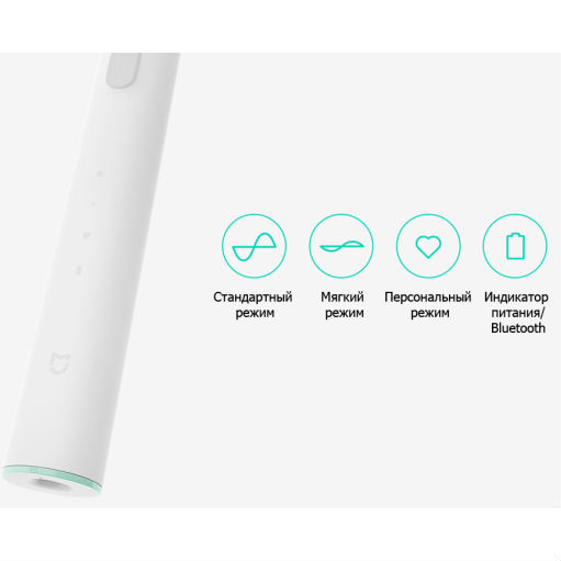 Зображення Зубна щітка MiJia Sound Electric Toothbrush White (DDYS01SKS)