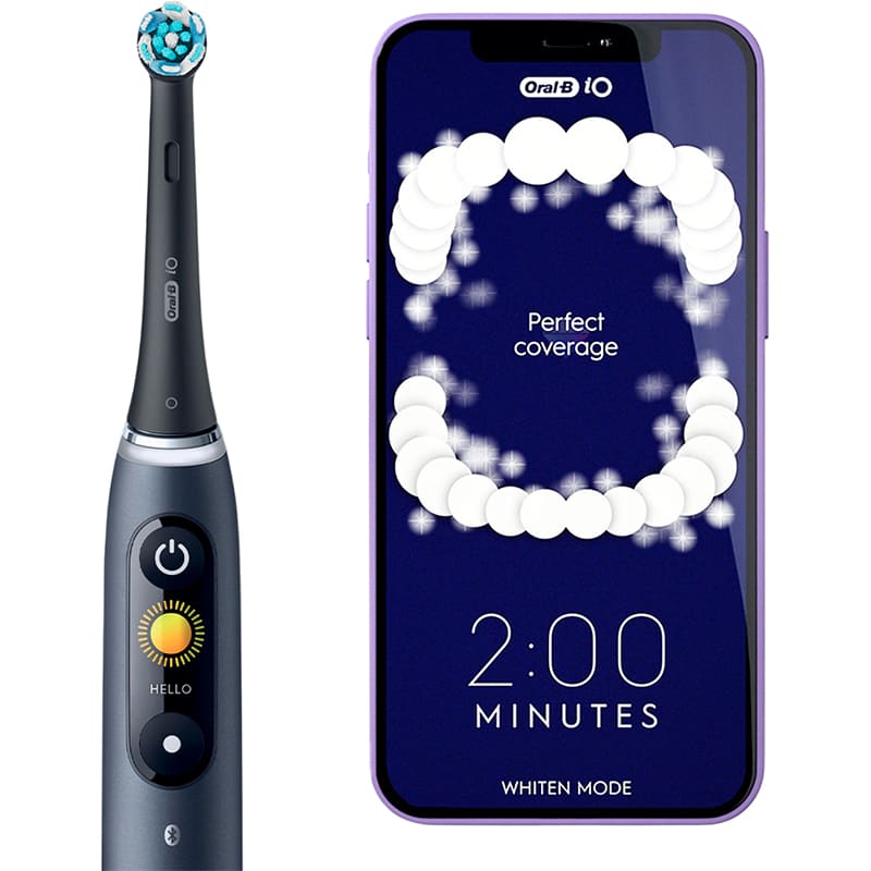 Электрическая зубная щетка ORAL-B iO Series 9 Black (8700216868563) Тип головки съемная