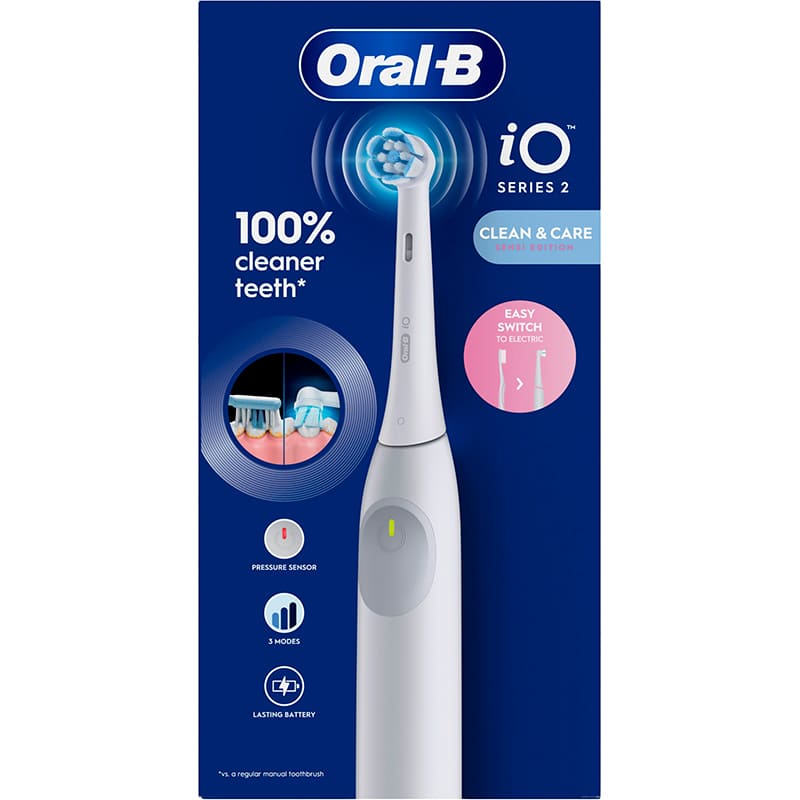 Электрическая зубная щетка ORAL-B iO Series 2 White (8700216868853) Тип электрическая зубная щетка