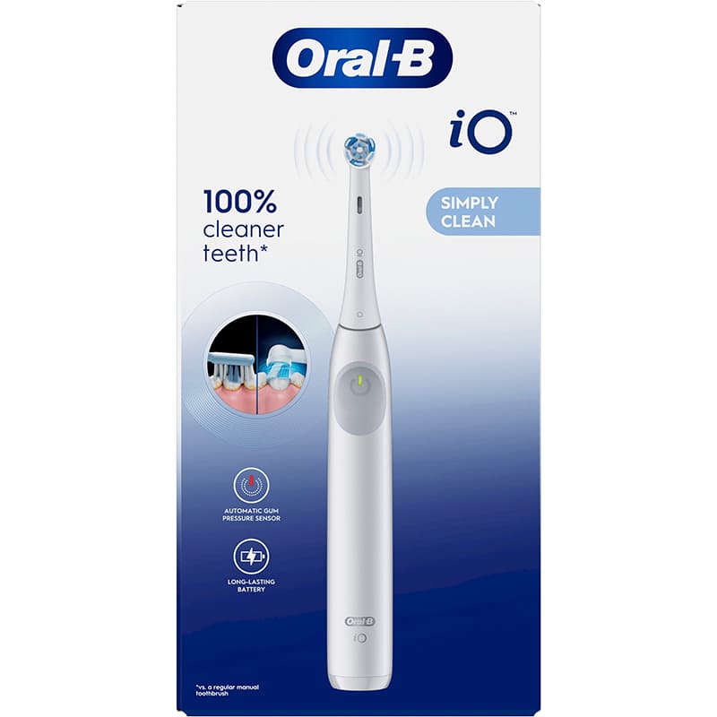Электрическая зубная щетка ORAL-B iO Simply Clean White (8700216868648) Тип электрическая зубная щетка