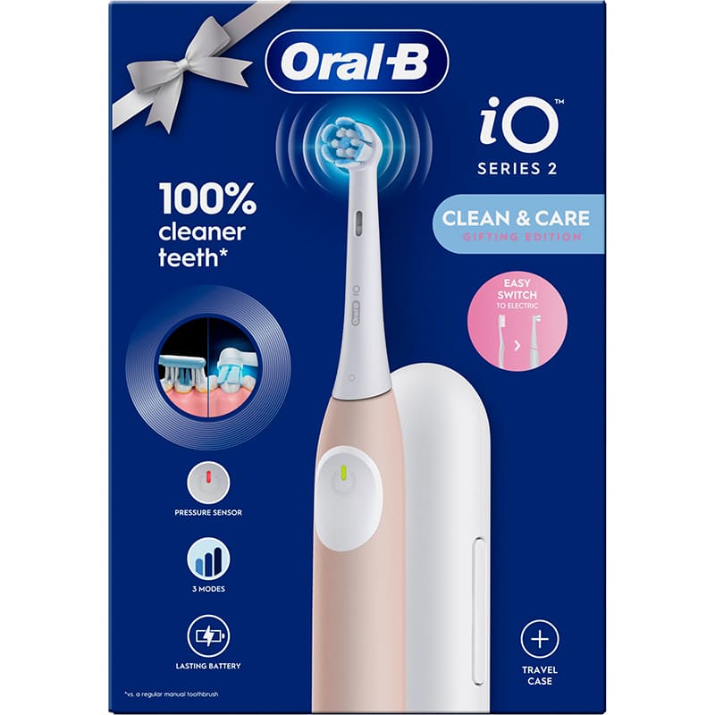 Електрична зубна щітка ORAL-B iO Series 2 Soft Pink (8700216868785) Тип електрична зубна щітка