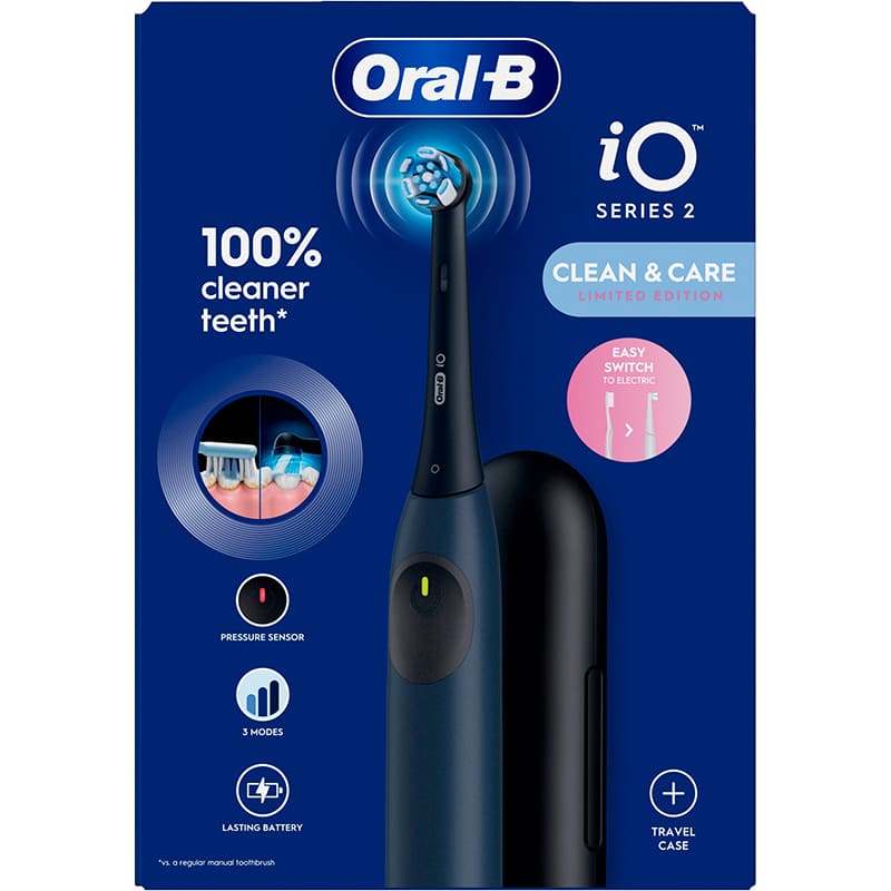 Електрична зубна щітка ORAL-B iO Series 2 Ocean Blue (8700216868808) Тип електрична зубна щітка