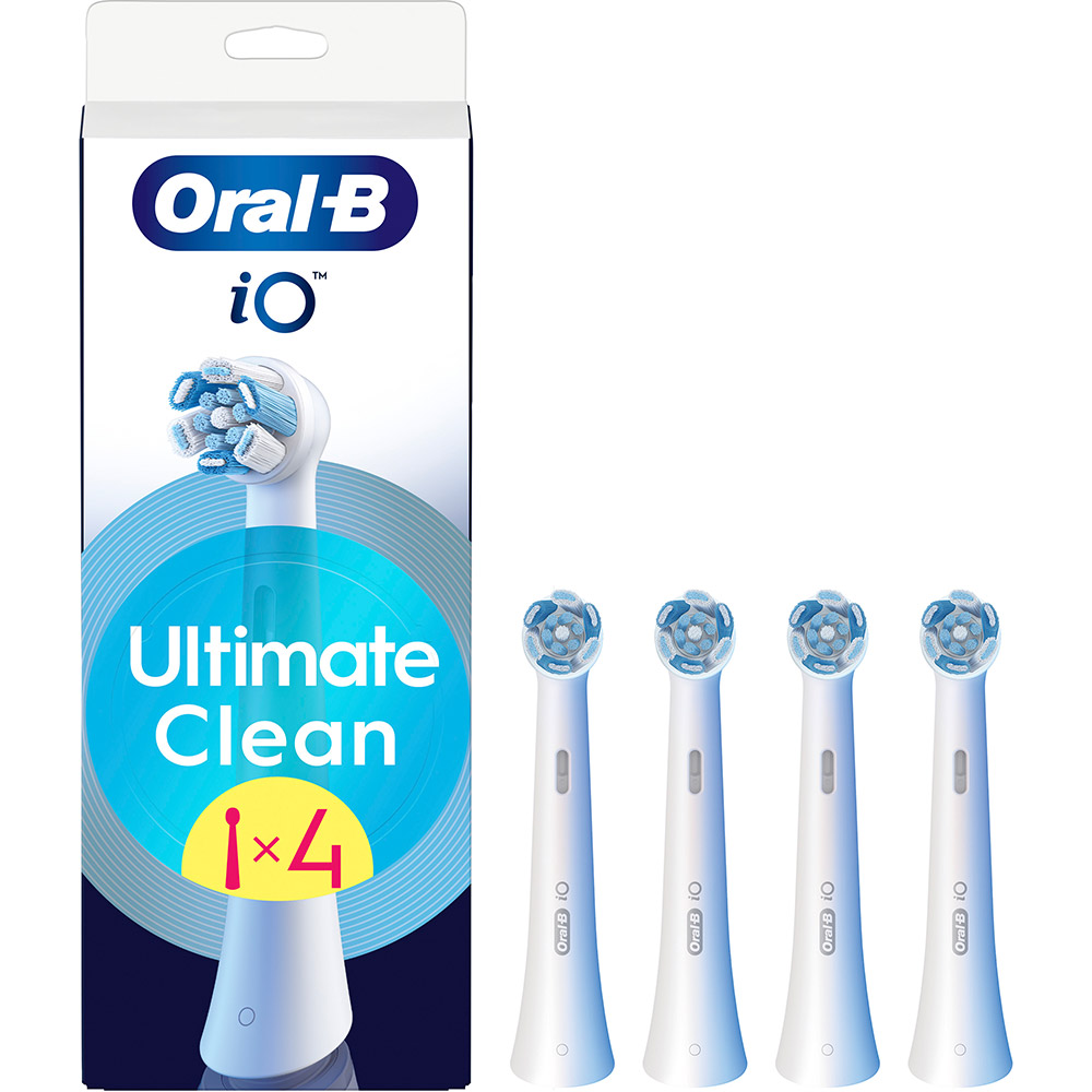 Набір змінних насадок ORAL-B iO Максимальне очищення 4 шт (8700216199513) Тип змінна насадка (картрідж)