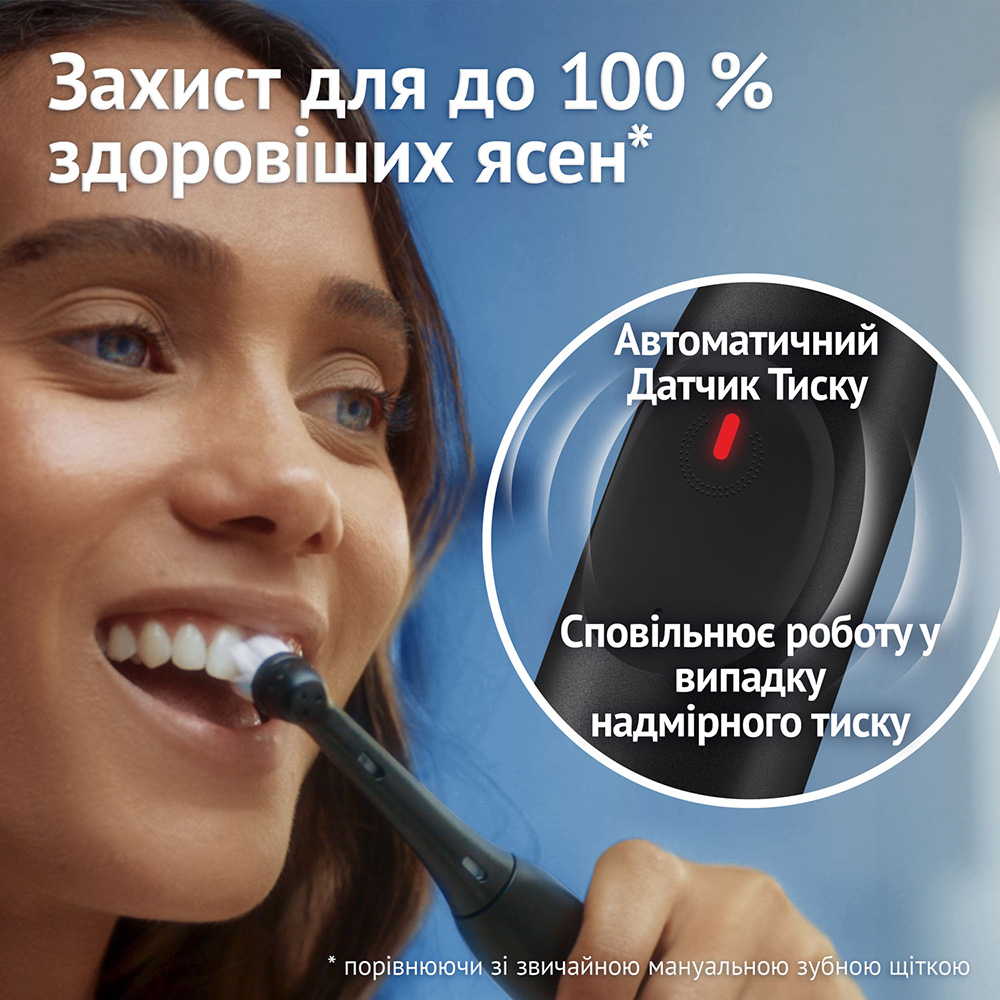 Набір зубних щіток ORAL-B iO 2 Duo Pack Night Black & Forest Green (80857852) Дизайн для дорослих