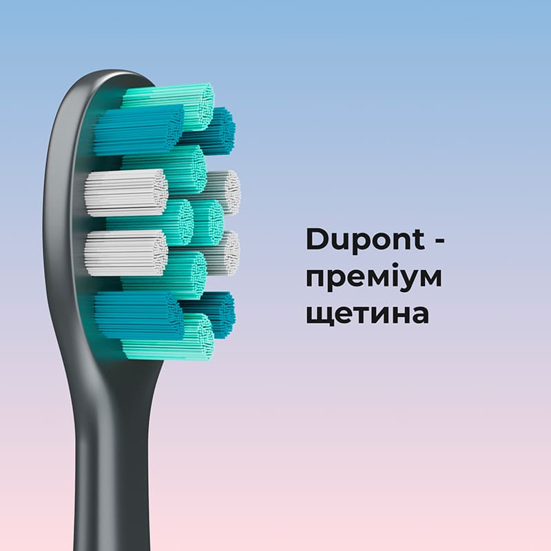 Електрична зубна щітка AENO DB10G Grey (ADB0010G) — фото 7