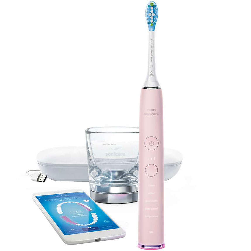 Фото 21 Зубная щетка PHILIPS HX9924/27 Dimond Clean Smart Pink