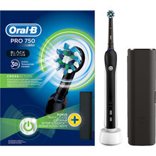 Кричав би електрична Зубна щітка BRAUN ORAL-B PRO 750 CrossAction (D16.513.UX)