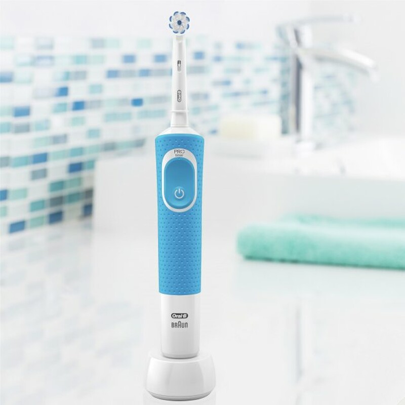 Зовнішній вигляд Зубна щітка BRAUN Oral-B Vitality 100 Blue (4210201262336)