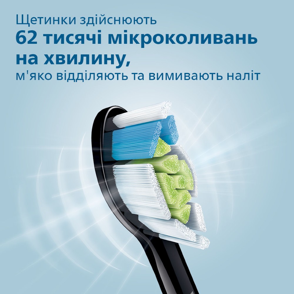 Зубна щітка PHILIPS Diamond Clean 9000 Smart Black (HX9911/09) Вікова група для дорослих