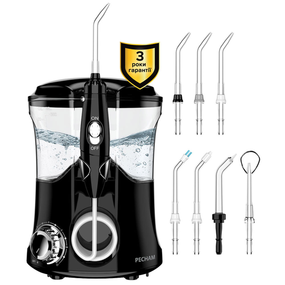 Ирригатор PECHAM Professional Black (6902018567809) Тип ирригатор