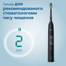 Набір зубних щіток PHILIPS Sonicare ProtectiveClean 4500 Black + Pink (HX6830/35)