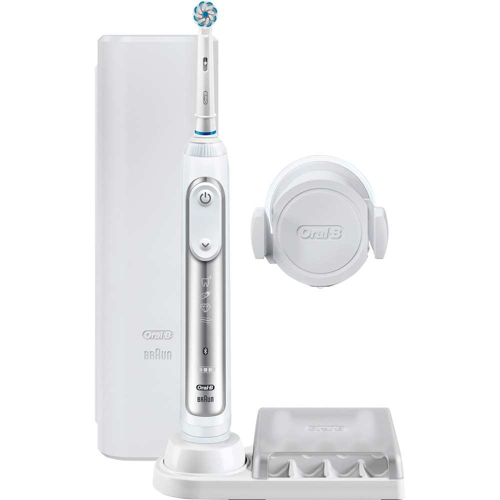 Зубная щетка ORAL-B Braun Genius 8000 Silver (80329154) Тип электрическая зубная щетка