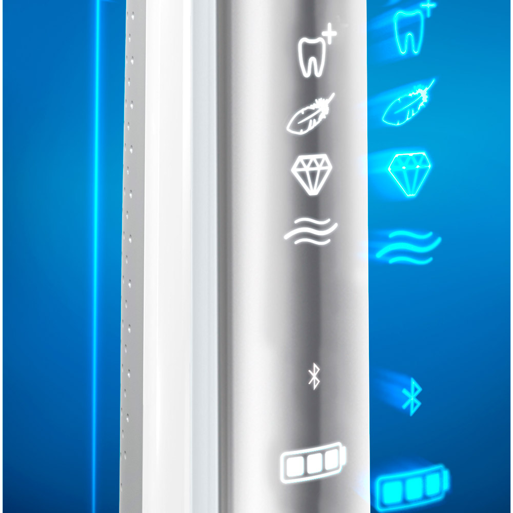 Зубная щетка ORAL-B Braun Genius 8000 Silver (80329154) Возрастная группа для взрослых