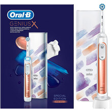 Кричав би електрична Зубна щітка Braun Oral-B Genius X Rose Gold (D706.513.6 X)